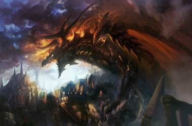 ドラゴン|Y.M的奇幻怪物插画图片